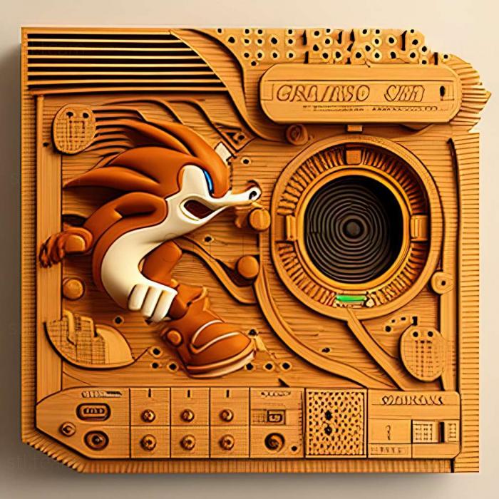 3D модель Гра Sonic 3D Blagame (STL)